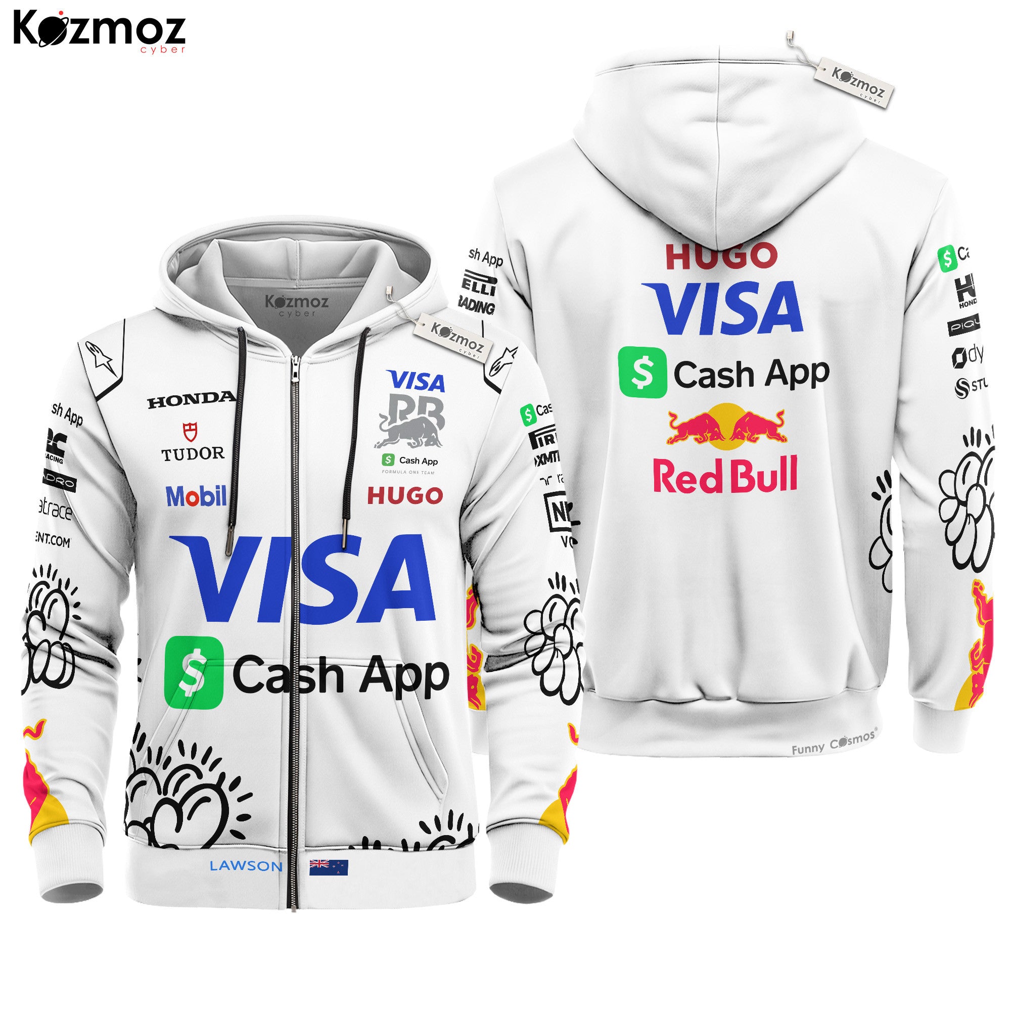 Liam Lawson Racing Costume Silverstone Style 2025 Collection - AlphaTauri  Racing Team