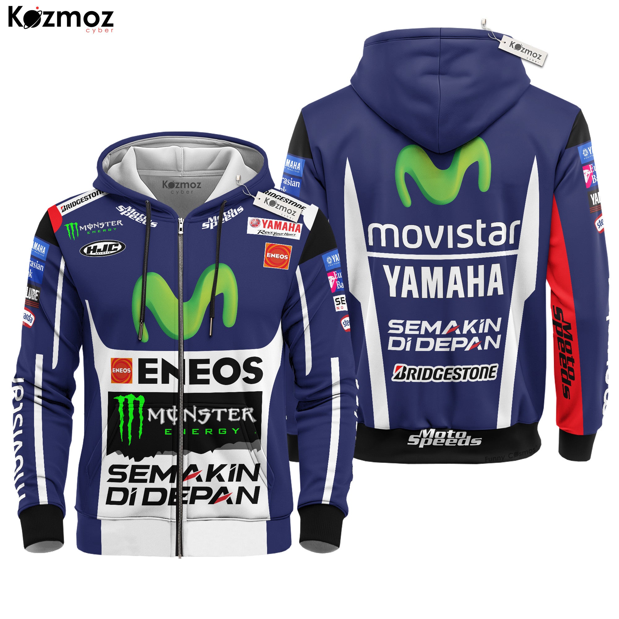 Jorge Lorenzo Racing Costume Yamaha Movistar 2015 Collection - Yamaha MotoGP Racing Team