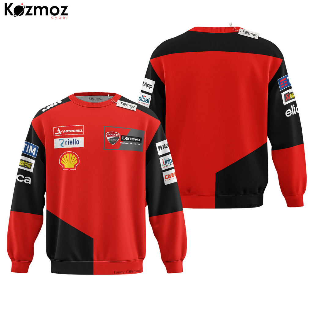 Marc Marquez Racing Costume 2025 Ducati MotoGP Racing Team