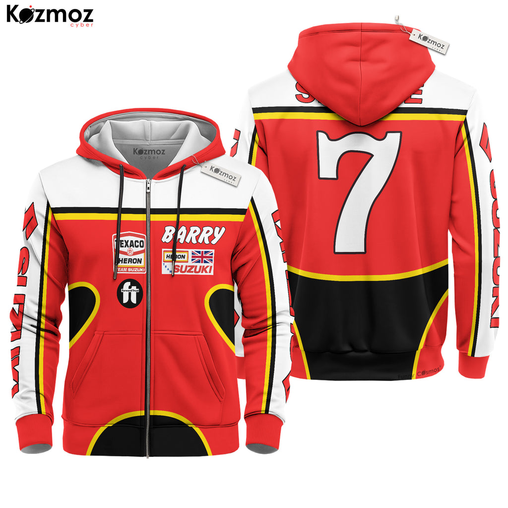 Barry Sheene Racing Costume 1976 - Suzuki Racing MotoGP