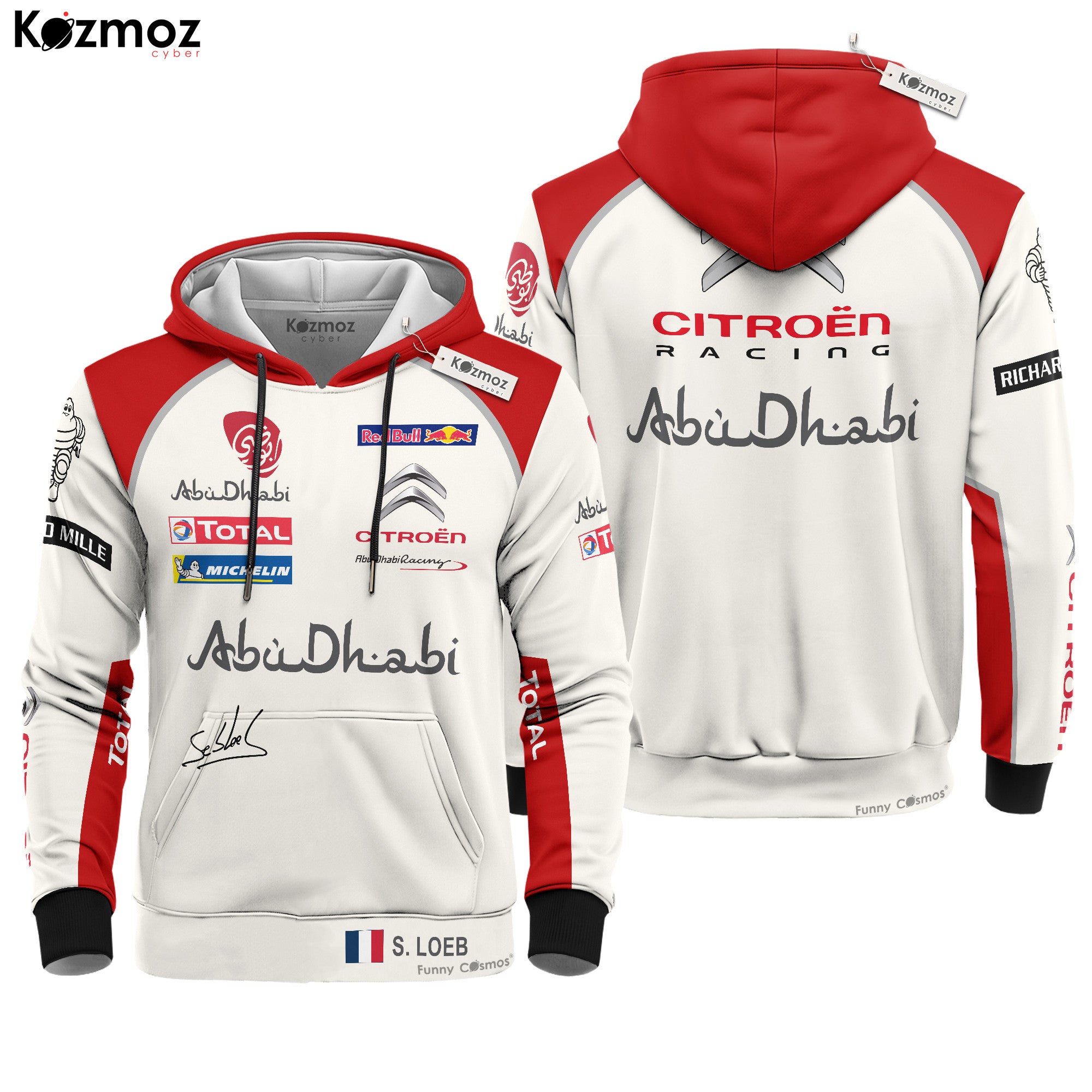 Sebastien Loeb Racing Costume 2012 Abu Dhabi Collection - Citroen WRC