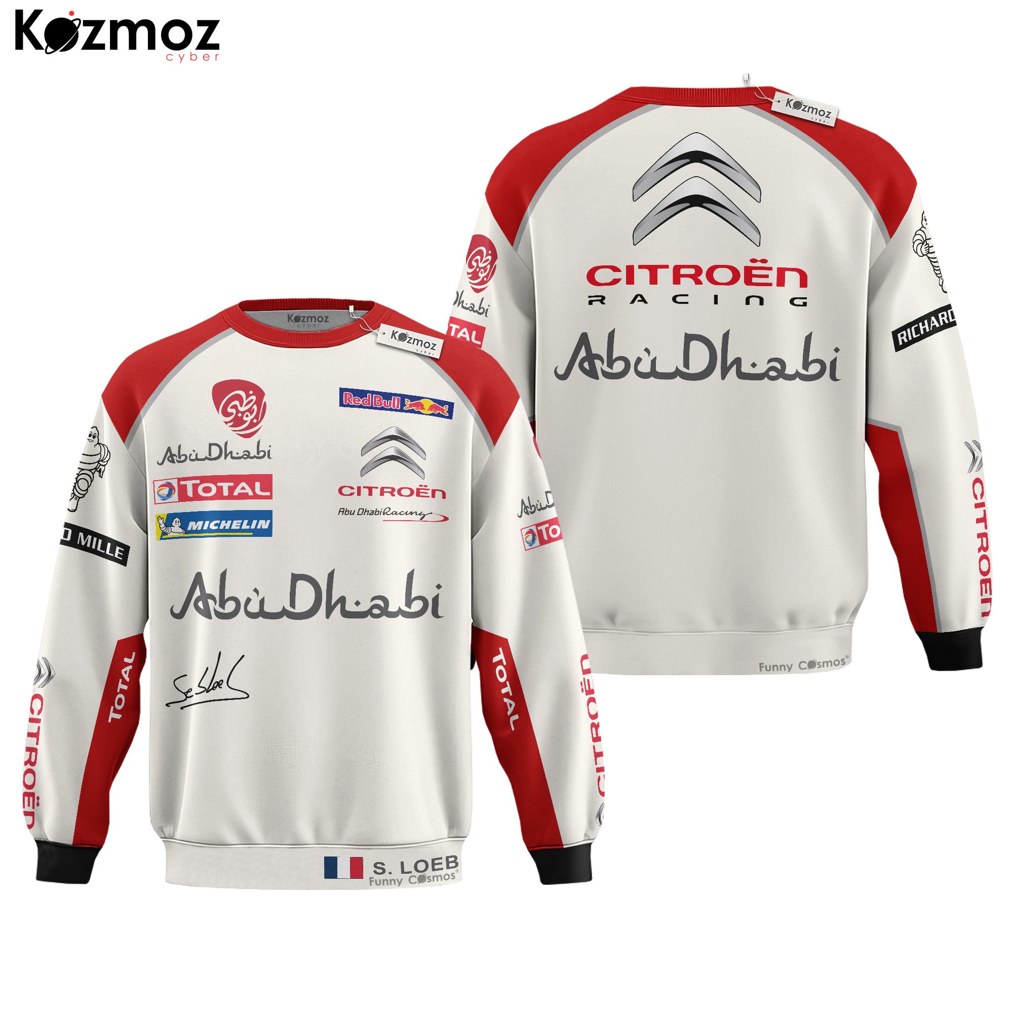 Sebastien Loeb Racing Costume 2012 Abu Dhabi Collection - Citroen WRC