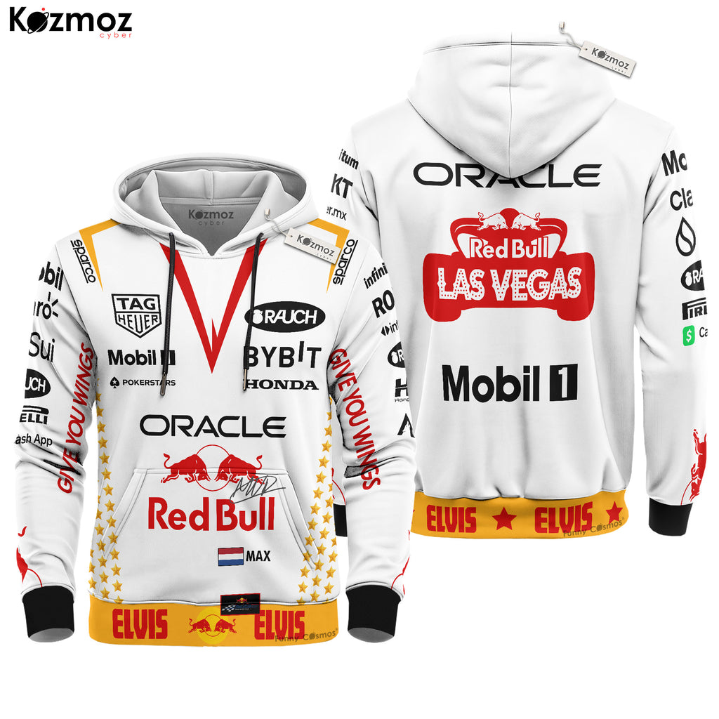 Max Verstappen Racing Costume 2023 Las Vegas GP Edition - RB Racing Team