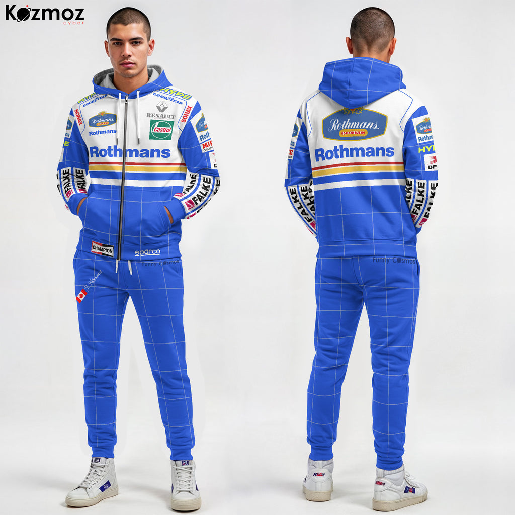 Jacques Villeneuve Racing Costume 1997 - Williams Renault Rothmans Team