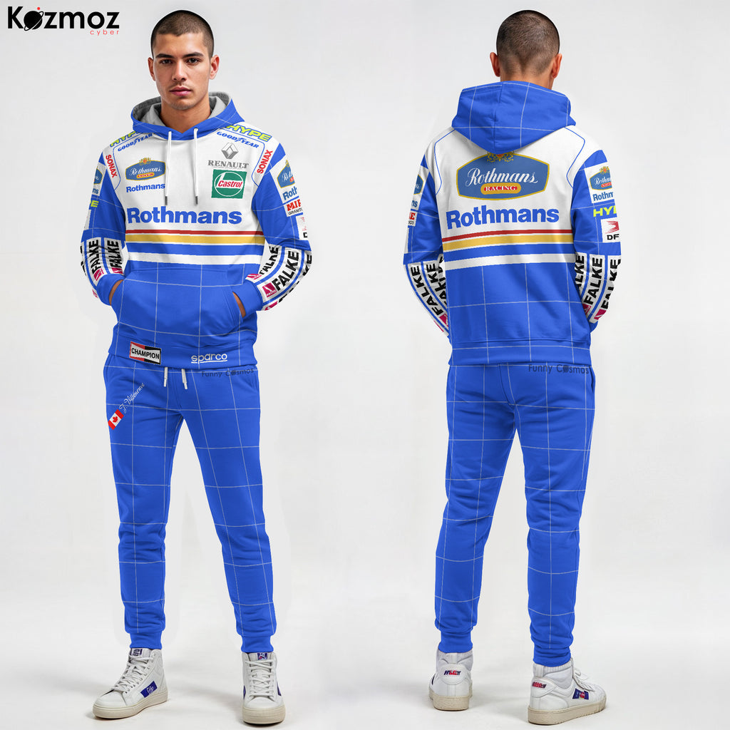 Jacques Villeneuve Racing Costume 1997 - Williams Renault Rothmans Team